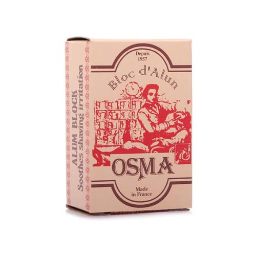 Στύψη. Alum Block της Osma με αντισηπτικές και αιμοστατικές ιδιότητες. Γαλλικό προϊόν.