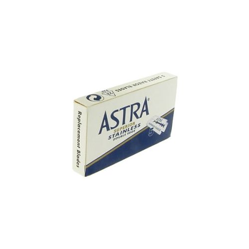 Ανταλλακτικά ξυραφάκια Astra Superior Stainless - Συσκευασία με 5 ξυραφάκια