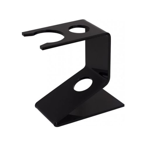 Πλαστική βάση για τα πινέλα Semogue σε μαύρο χρώμα με υποδοχή για ξυριστική μηχανή
