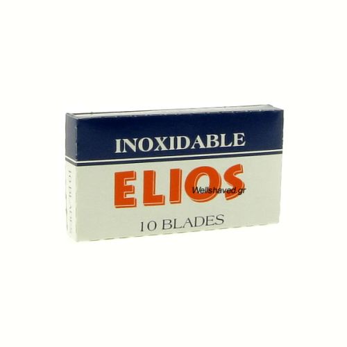 Ανταλλακτικά ξυραφάκια Elios. Κάθε κουτάκι περιέχει 10 λεπίδες.