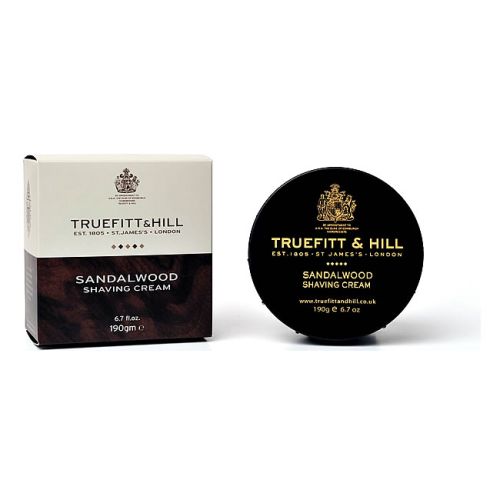 Κρέμα ξυρίσματος Truefitt & Hill με σανδαλόξυλο - 190gr