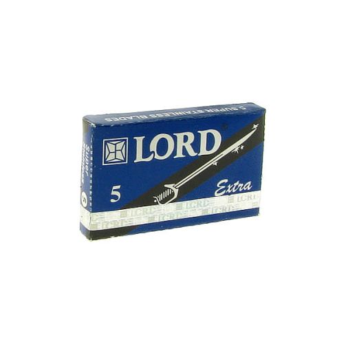 Ανταλλακτικά ξυραφάκια Lord Extra σε συσκευασία με 5 ξυραφάκια
