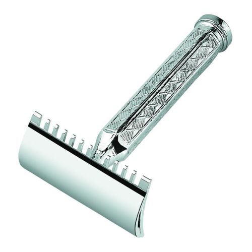 Merkur 41c Ξυριστική μηχανή open comb με κοντή λαβή. (7,40 cm) Ιδανική μηχανή για όσους ξυρίζονται το πολύ 3 φορές την εβδομάδα.