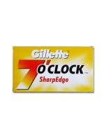 Gillette 7 o' Clock. Συσκευασία με 5 ανταλλακτικά ξυραφάκια.