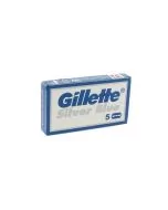 Gillette Silver Blue με 5 ανταλλακτικές λεπίδες.