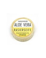 Σαπούνι ξυρίσματος της Haslnger με Aloe Vera. Το σαπούνι αυτό αφρίζει εξαιρετικά εύκολα και δίνει έναν απαλό και πλούσιο αφρό ξυρίσματος. 