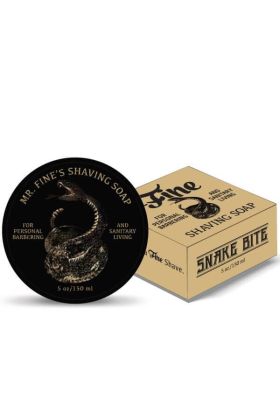 Σαπούνι ξυρίσματος Snake Bite της Fine Accoutrements - 150ml - New Formula