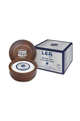 Σαπούνι ξυρίσματος Lea Classic των 100γρ με ζεστό άρωμα σανταλόξυλο και βρύο,