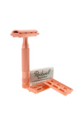 Ρυθμιζόμενη ξυριστική μηχανή Rockwell 6C Rose Gold