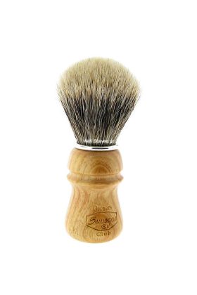 Πινέλο ξυρίσματος 2 Band Finest Badger Hair ( Ασβός) – SOC 2 Band Ash Wood - Συνολικό ύψος : 11,20 cm - Ύψος λαβής : 5,70 cm - Μήκος τρίχας : 5,10 cm - Διάμετρος Knot : 2,40 cm – Ξύλινη λαβή